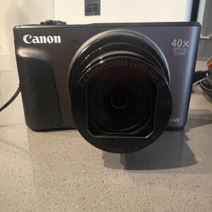 Canon - PowerShot SX730 HS 20.3-Megapixel Digital Camera - Black WITH CAMERA BAG